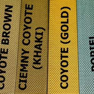 Pasamon TS309/44 polyamide webbing medium-stiff width 44mm thickness 2.2mm strength 20kN different colors