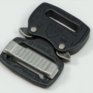 AustriAlpin FM20MVF-B-ELOX CZARNA matowa anodowana leciutka klamra metalowa Cobra® Fashion Model 2kN do taśm 20mm NF