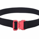 Bayonet BCOM38-BLI Pas średnio-sztywny COMBAT Czarny o szerokości 38mm metalowa klamra Cobra® 9kN pink Rozmiar uniwersalny 70-120cm