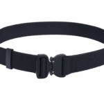 Bayonet BCOM38-BLM Pas średnio-sztywny COMBAT Czarny o szerokości 38mm metalowa klamra Cobra® 9kN matowa czarne uszka Rozmiar uniwersalny 70-120cm