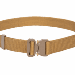 Bayonet BCOM38-GL Pas średnio-sztywny COMBAT Coyote (Złoty) o szerokości 38mm metalowa klamra Cobra® 9kN Rozmiar uniwersalny 70-120cm