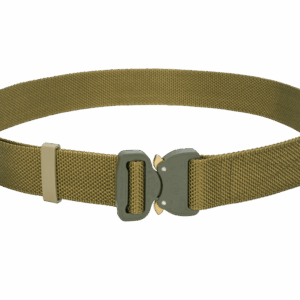 Bayonet BCOM38-KH Belt medium-stiff COMBAT Khaki (Dark Coyote) 38mm wide with metal buckle Cobra® 9kN Universal size 70-120cm