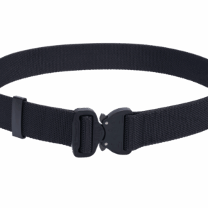 Bayonet BCOM45-BLM Pas średnio-sztywny COMBAT Czarny o szerokości 45mm metalowa klamra Cobra® 9kN matowa czarne uszka Rozmiar uniwersalny 70-120cm