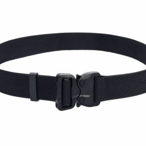Bayonet BCOMS38-BL Belt medium-stiff COMBAT STEALTH Black 38mm wide with undetectable buckle Cobra® 2.5kN Universal size 70-120cm