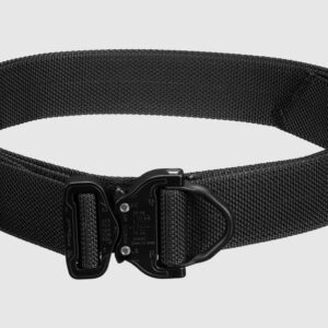 Bayonet BGUA45-BL-L Uniforms service belt GUARDIAN Black stiff with inner belt with metal buckle Cobra® D-ring 18kN