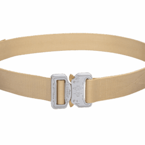 Bayonet BOUT33-BG Belt soft OUTDOOR Beige 33mm wide with metal buckle Cobra® 9kN Universal size 70-120cm