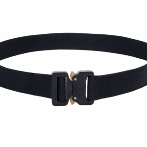 Bayonet BOUT33-BL Belt soft OUTDOOR Black 33mm wide with metal buckle Cobra® 9kN Universal size 70-120cm