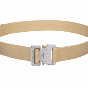 Bayonet BOUT38-BG Belt soft OUTDOOR Beige 38mm wide with metal buckle Cobra® 9kN Universal size 70-120cm