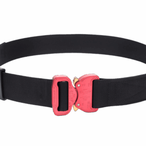 Bayonet BOUT38-BLI Pas miękki OUTDOOR Czarny o szerokości 38mm metalowa klamra Cobra® 9kN pink Rozmiar uniwersalny 70-120cm