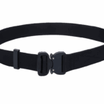 Bayonet BOUT38-BLM Pas miękki OUTDOOR Czarny o szerokości 38mm metalowa klamra Cobra® 9kN matowa czarne uszka Rozmiar uniwersalny 70-120cm