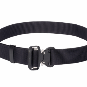 Bayonet BSPON45-BL medium-stiff plus belt SPOTTER NAVAL Black 45mm wide with indestructible buckle Cobra® Nautic 9kN Universal size 70-120cm