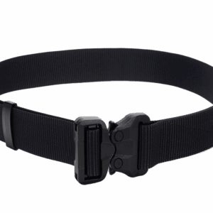 Bayonet BSPOS45-BL Belt medium-stiff plus SPOTTER STEALTH Black 45mm wide undetectable buckle Cobra® GT 2.5kN Universal size 70-120cm
