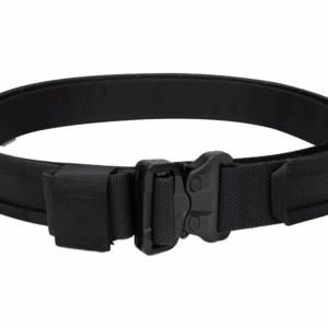 Bayonet BSTRS45-BL Tactical belt for carrying weapons and ammunition® STORM STEALTH Black 2-layer with PALS for MOLLE Cobra® GT 2.5kN