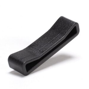 Bayonet BSZP38-BL BLACK belt loop polymer (elastic plastic) for webbing 38mm