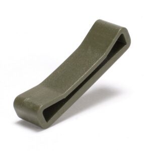 Bayonet BSZP38-RG RANGER GREEN belt loop polymer (elastic plastic) for webbing 38mm