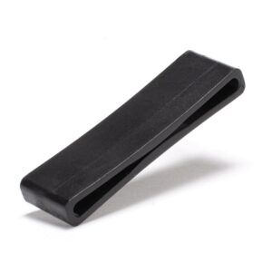 Bayonet BSZP45-BL CZARNA Polimerowa (plastikowa) elastyczna szlufka do pasa o szerokości 45mm