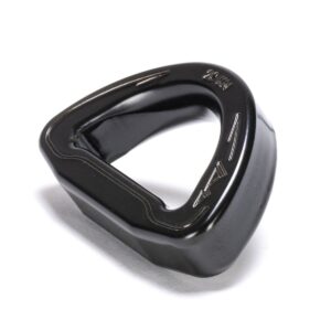 AustriAlpin DR2510K BLACK KTL D-Ring frame 20kN for webbing 25mm