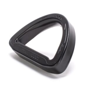 AustriAlpin DR4510K BLACK KTL D-Ring frame 20kN for webbing 45mm