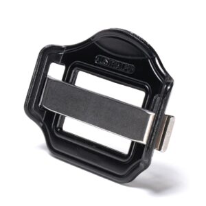 AustriAlpin FC28SB BLACK KTL Slideblock steel frame with movable self-locking beam 7.5kN for webbing 25mm - 28mm