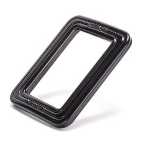 AustriAlpin FC30B-K BLACK KTL 1-slot frame buckle for paragliding and parachute harnesses for webbing 33mm