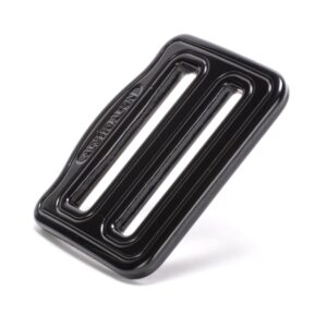 AustriAlpin FC32B-K CZARNE KTL okienko 2-slotowe asymetryczne sprzączka do uprzęży paralotniarskiej i spadochronowej do taśm 33mm