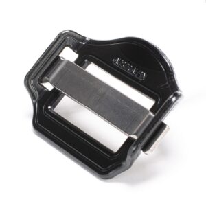 AustriAlpin FC33SB BLACK KTL Slideblock steel frame with movable self-locking beam 7.5kN for webbing 33mm