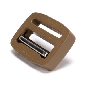 AustriAlpin FC38CF-C COYOTE BROWN klamra nierozłączna metalowa COBRAFRAME z belką samozaciskową 9kN do taśm 38mm