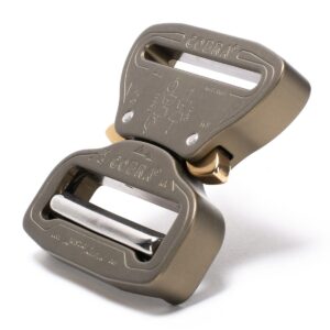 AustriAlpin FC45HVF SZARA hardcoated (twarde pokrycie) płaska klamra metalowa Cobra® Original 9kN do taśm 45mm