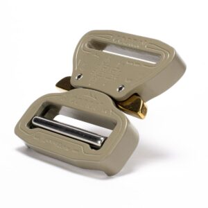 AustriAlpin FC45TVF-XL TAN499 flat metal buckle Cobra® Original 9kN for webbing 45mm ears XL