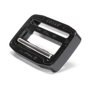 AustriAlpin FC50SCF-K BLACK KTL inseparable metal buckle COBRAFRAME 9kN with self-locking beam for thicker webbing 50mm