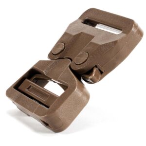 ITW Nexus FG38CVF COYOTE BROWN undetectable on gates polymer buckle Cobra® GT 2.5kN for webbing 38mm