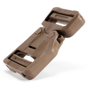 ITW Nexus FG38CVV COYOTE BROWN niewykrywalna na bramkach polimerowa klamra GT Cobra® 2,5kN dwustronnie regulowana do taśm 38mm