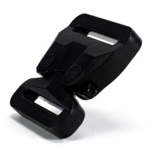 ITW Nexus FG38MFF BLACK undetectable on gates polymer buckle double-sided sewn Cobra® GT 2.5kN for webbing 38mm