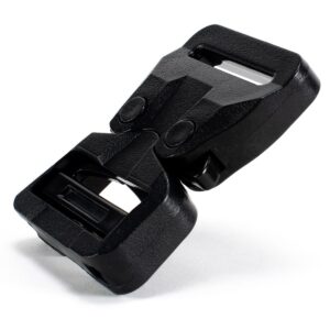 ITW Nexus FG38MVF BLACK undetectable on gates polymer buckle Cobra® GT 2.5kN for webbing 38mm