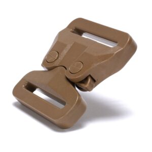 ITW Nexus FG45CFF COYOTE BROWN undetectable on gates polymer buckle double-sided sewn Cobra® GT 2.5kN for webbing 45mm