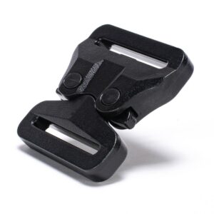 ITW Nexus FG45MFF BLACK undetectable on gates polymer buckle double-sided sewn Cobra® GT 2.5kN for webbing 45mm