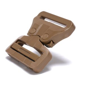 ITW Nexus FG50CVF COYOTE BROWN undetectable on gates polymer buckle Cobra® GT 2.5kN for webbing 50mm