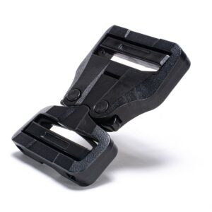 ITW Nexus FG50MVV BLACK undetectable on gates polymer buckle double-sided adjustable Cobra® GT 2.5kN for webbing 50mm