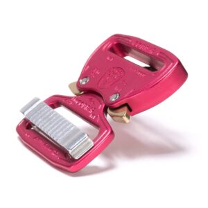 AustriAlpin FM25IVF PINK anodized lightweight metal buckle Cobra® Fashion Model 2kN for webbing 25mm