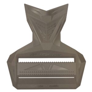 Austrialpin FN45MT-G ELEPHANT GREY polymer equipment buckle male half adjustable Cobra® NG for webbing 45mm