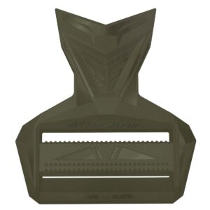 Austrialpin FN45MT-L OLIVE GREEN polymer equipment buckle male half adjustable Cobra® NG for webbing 45mm