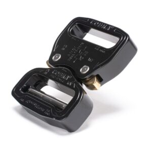 AustriAlpin FX38KVF BLACK KTL reinforced metal buckle Cobra® Pro Style 18kN for webbing 38mm