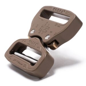 AustriAlpin FX45CVF COYOTE BROWN reinforced metal buckle Cobra® Pro Style 18kN for webbing 45mm