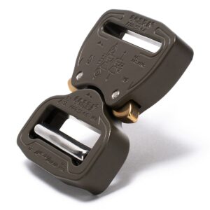 AustriAlpin FY38QVF BROWN GRAY flat metal buckle Cobra® Pro Style 9kN for webbing 38mm