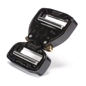 AustriAlpin FY45KVV CZARNA KTL płaska klamra metalowa dwustronnie regulowana Cobra® Pro Style 9kN do taśm 45mm