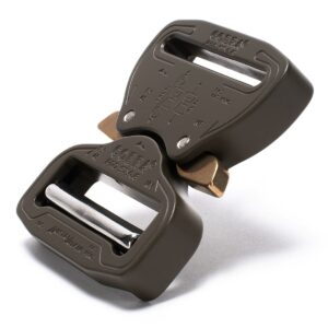 AustriAlpin FY45QVF-XL BROWN GRAY płaska klamra metalowa Cobra® Pro Style 9kN do taśm 45mm uszka XL