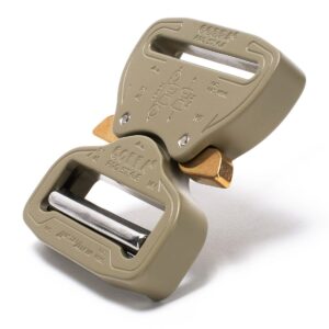 AustriAlpin FY45TVF-XL TAN499 flat metal buckle Cobra® Pro Style 9kN for webbing 45mm ears XL