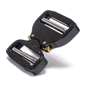 AustriAlpin FY50KVV BLACK KTL flat metal buckle double-sided adjustable Cobra® Pro Style 9kN for webbing 50mm