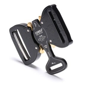 AustriAlpin FY90KVF-T25K+L Cobra Compact 9kN CZARNA KTL do taśm 45mm stała-regulowana