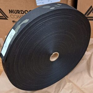 Murdock Webbing taśma żakardowa tkana Multicam® Czarny J7262 AP 44mm Deployment Belt rolka 50 jardów